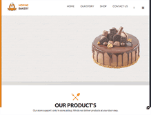 Tablet Screenshot of morinebakery.com